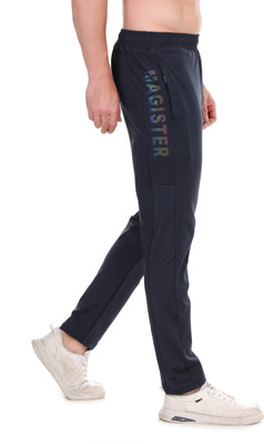 MR MAGISTER SPORTS Solid Men Blue Track Pants