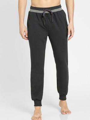 JOCKEY Solid Men Grey Track Pants
