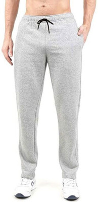 TOXA Solid Men Grey Track Pants