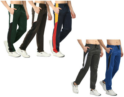 KAVYA Solid Men Multicolor Track Pants