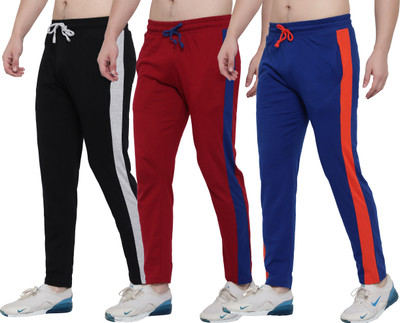 MYO Solid Men Multicolor Track Pants
