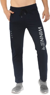 V-MART Printed Men Dark Blue, Dark Blue Track Pants