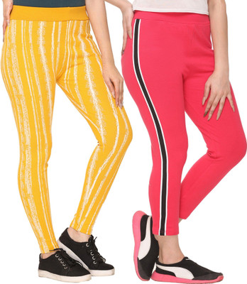 Weboasis Printed Women Multicolor Track Pants