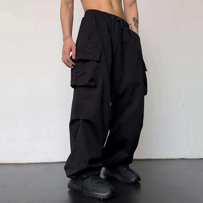 Studshirt Solid Men Black Track Pants