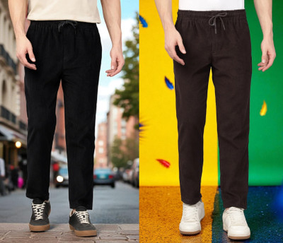 THE SAVIRA FASHION TREND Solid Men Multicolor Track Pants