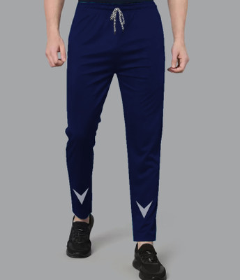 DONBALLER Solid Men Dark Blue Track Pants