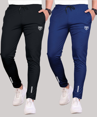 Yazole Solid Men Multicolor Track Pants