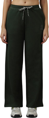 swagwok Solid Women Dark Green Track Pants