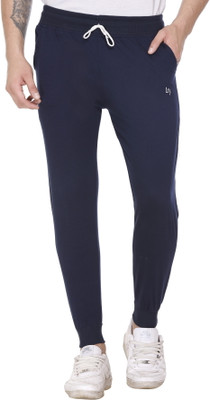 Leebonee Solid Men Dark Blue Track Pants