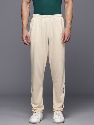 HRX by Hrithik Roshan Solid Men Beige Track Pants