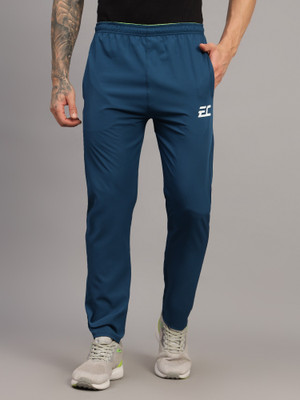 Frencho Solid Men Blue Track Pants