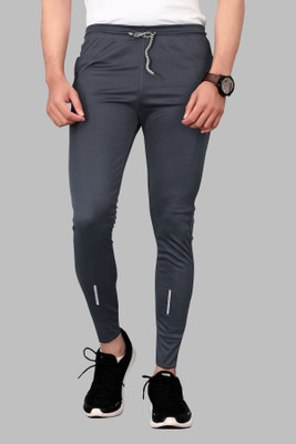 UNIQUELLO Printed Men Grey Track Pants