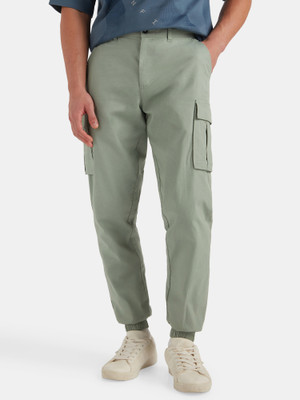 JOCKEY Solid Men Green Track Pants