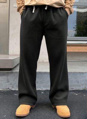 Dockstreet Striped Men Black Track Pants