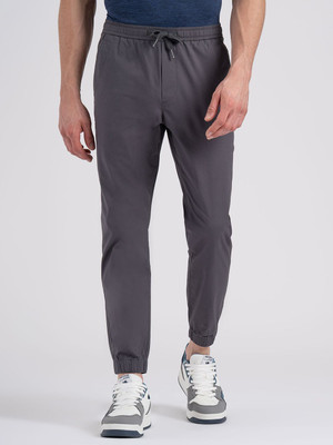RED TAPE Solid Men Grey Track Pants