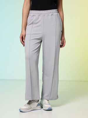 HRX by Hrithik Roshan Printed Women Grey Track Pants