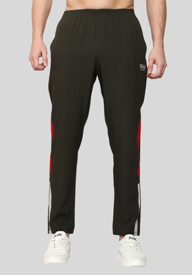 BW:BEATWIDE Solid Men Green Track Pants