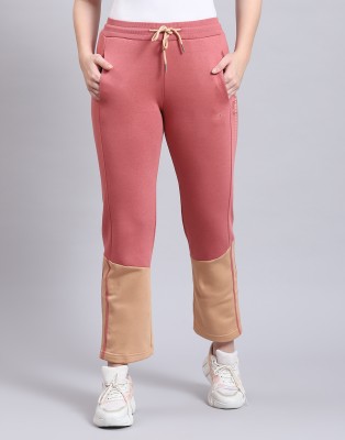 MONTE CARLO Printed Women Pink Track Pants