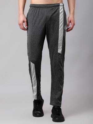 OORA Colorblock Men Grey Track Pants