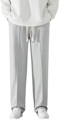 FN3 Solid Men Silver Track Pants