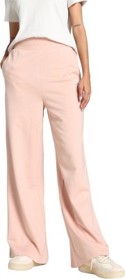 PUMA Solid Women Pink Track Pants