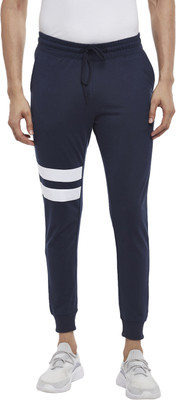 PEOPLE Printed Men Dark Blue Track Pants