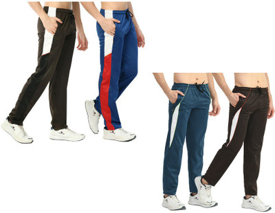 IndiWeaves Solid Men Multicolor Track Pants