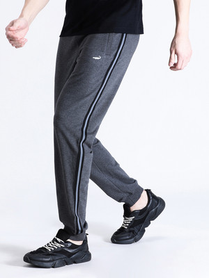 CROCODILE Solid Men Grey Track Pants