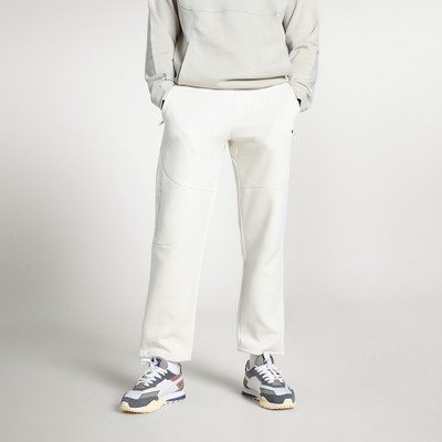 PUMA Solid Men White Track Pants