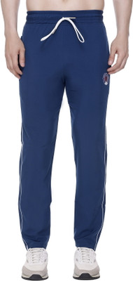 Leebonee Solid Men Blue Track Pants