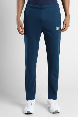 REEBOK Solid Men Blue Track Pants