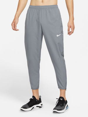 NIKE Challenger Solid Men Black Track Pants
