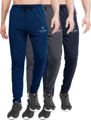 N NAYOMI Printed Men Multicolor Track Pants