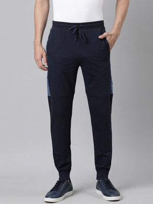 Dixcy Scott Originals Colorblock Men Blue Track Pants