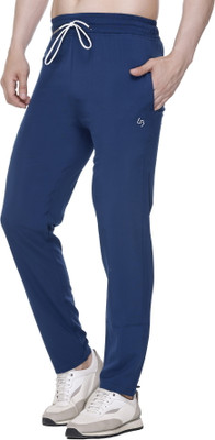 Leebonee Solid Men Blue Track Pants