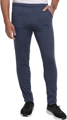 V-MART Self Design Men Blue Track Pants