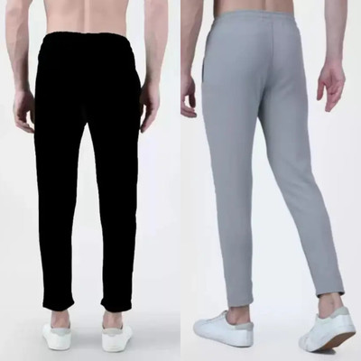 TIARA WORLD Solid Men Multicolor Track Pants