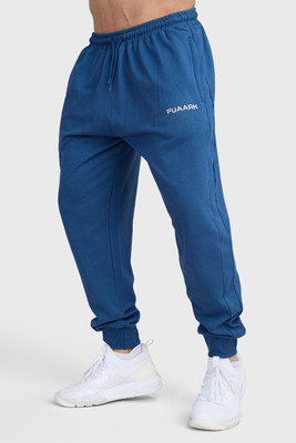FuaarK Solid Men Blue Track Pants