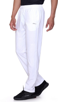 A&Y Solid, Printed Men White Track Pants
