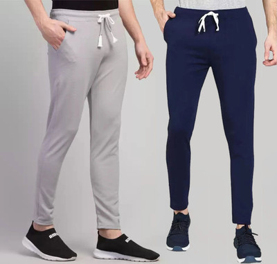 Kashmiri threading Regular Fit Men Grey Trousers