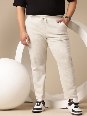 Sztori Solid Men Beige Track Pants