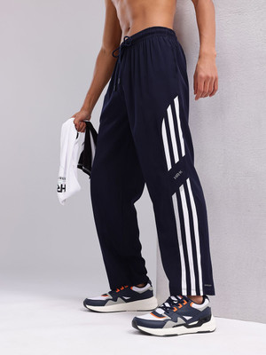 HRX by Hrithik Roshan Solid Men Blue Track Pants
