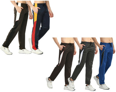 IndiWeaves Colorblock Men Multicolor Track Pants