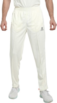 Shrey Solid Men White Track Pants