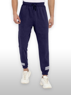 FTX Solid Men Blue Track Pants