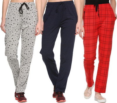 HouseOfCommon Printed Women Multicolor Track Pants