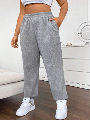 WARCOURT Solid Women Grey Track Pants