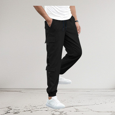 UNICO WESTON STORE Solid Men Black Track Pants