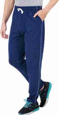 True Basket Striped Men Blue Track Pants