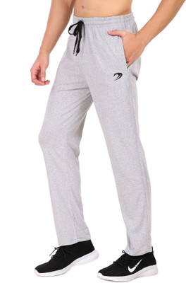 DITTOR Solid Men Grey Track Pants